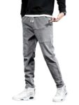 Track Pant for Men || Track Pants || Plain Track Pant (Rib-Trackpant) (XL, Grey)