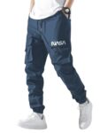 Lymio Track Pant for Men || Track Pants || Plain Track Pant (Track-09-11) (2XL, Navy Blue)