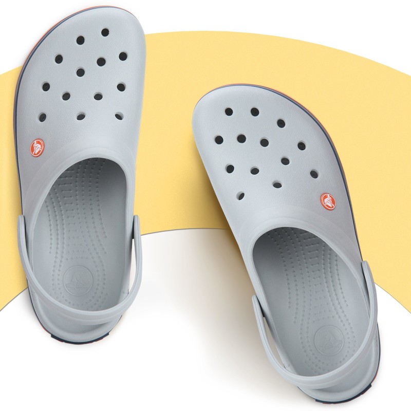 CROCS Men Grey Clogs