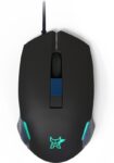 Arctic Fox Breathing Lights and DPI Upto 3600 Wired Optical Gaming Mouse(USB 3.0, Blue, Black)