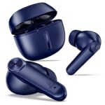 boAt Airdopes Max in Ear TWS Earbuds with 100 HRS Playtime, Quad Mics with ENx Tech, Beast Mode(50ms Low Latency), ASAP Charge, Bluetooth v5.3 and IWP(Bold Blue)