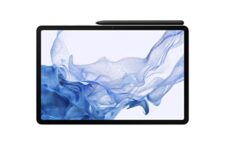 Samsung Galaxy Tab S8+ 31.49 cm (12.4 inch) sAMOLED Display, RAM 8 GB, ROM 128 GB Expandable, S Pen in-Box, Wi-Fi+ 5G Tablet, Silver
