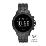 Fossil Gen 5 Garrett Stainless Steel Touchscreen Men’s Smartwatch with Speaker, Heart Rate, GPS, Music Storage and Smartphone Notifications – FTW4038 (46mm, Black)