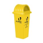 Cello Kleeno Dome Lid Plastic Garbage Dustbin Bucket 60 LTR – Yellow