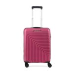 Aristocrat Wego 8W Str. Cabin 360°|Trolley Bag, Speed_Wheel Suitcase For Travel, 8 Wheel Luggage For Men And Women, Polypropylene Hard Side Cabin And Check In Bag (Red, Small), 53 Centimeters