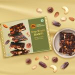 GO DESi Dry Fruits Barfi | 200 grams burfi | Rakhi Gift for Sister and Brother | Indian Sweets Gift Pack | Dates Bar | Anjeer | Khajoor | Nuts | Sweets Indian Mithai