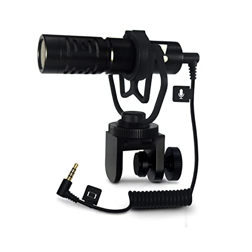 JBL Commercial CSSG10 On-Camera Shotgun Condenser Microphone for Cameras & Smartphones ideal for Youtubers, Vloggers, News Gathering, Content Creation