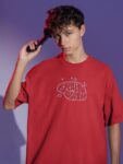PRINTWEAR Graphic Print Men Round Neck Red T-Shirt