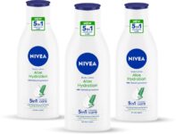 NIVEA Body for Normal Skin, Hydration with Aloe Vera 120 ml Pack of 3 (360ml)(360 ml)