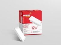 Eveready 12W LED Recessed Backlit Panel | Square Shape | Lightweight & Fire Retardant PC Body | Aesthetic matte finish | 80lm/W | 4kV Surge Protection | White