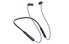 Intex Musique Jazz Bluetooth in Ear Wireless Neckband with Up to 8H Playtime ASAP Charge, Dual Connectivity, Inbuilt AI Assistant and Magnet Earbuds Lock (Midnight Blue)
