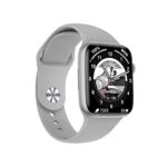 Salora uWear Smartwatch 1.9” HD Display, BT Calling, 500+ Watch Faces, Heart & SpO2 Monitoring, 11 Sports Modes, Sleep Monitor, Waterproof & 7 Days Battery iOS Android Compatible 2023(Silver+Grey)