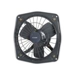 Ecolink Vento 225MM Metal Exhaust Fan for Kitchen & Bathroom | Pack of 1 (Black)