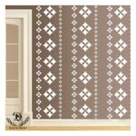 Kayra Decor Stencil for Wall Painting – Modern Design Pack of 1, 16 inch x 24 inch (KHS226)