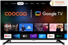 Coocaa Frameless 108 cm (43 inch) Ultra HD (4K) LED Smart Google TV with HDR 10 Dolby Audio and Eye care technology(43Y72)