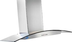 Glen 6071 SS 60 1000M3 BF-LTW Wall Mounted Chimney(Steel 1000 CMH)
