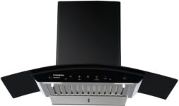 Crompton CHD-IMC90BFA-MBL Auto Clean Wall Mounted Chimney(Midnight Black 990 CMH)