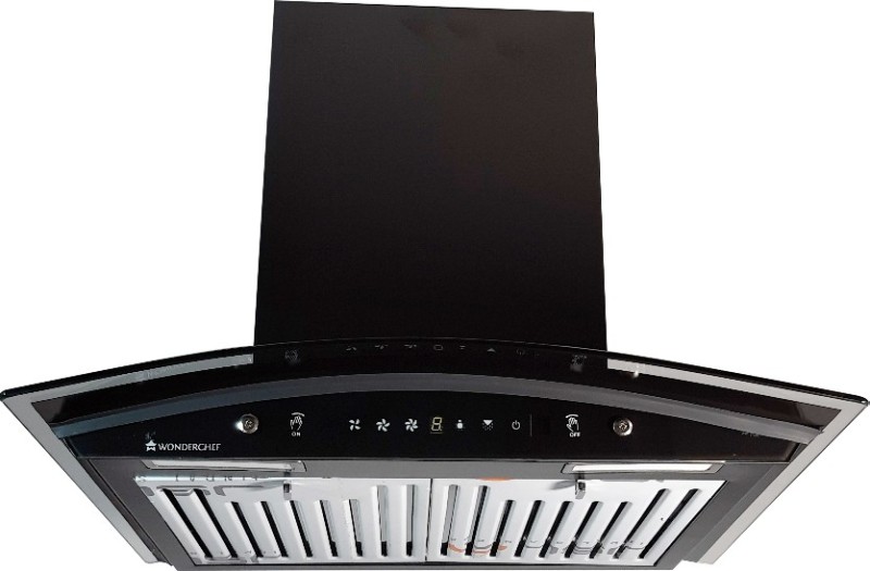 Kaff ASTRA TX DHC 60 Auto Clean Wall Mounted Chimney(Black 1180 CMH)