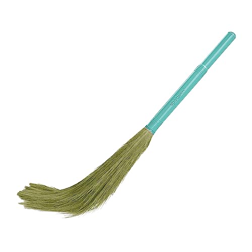 Spotzero By Milton Gajraj Broom | Dry use | Study and Durable Handle | Color Green