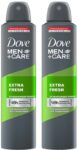 DOVE Men+Care Extra Fresh Dry Spray Antiperspirant Deodorant (Pack of 2) Deodorant Spray – For Men(500 ml, Pack of 2)