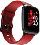 boAt Storm 1.3″ IronManEdition Smartwatch(Red Strap, Regular)