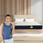 Centuary Mattresses Sleepables 6-Inch Double Size Orthopedic Memory Foam Back Support Pressure Relieving Roll Pack High Resilience (HR) Foam Mattress (72x48x6)