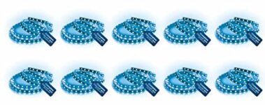 Crompton 25 Watt 5 Meter LED Strip Light (Blue) | 300 LEDs | Bright & Energy Saving 22 Lumens/LED – (Pack of 1) (without Driver)