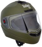 Steelbird SBA-1 Full Face Helmet Bottle Green, Size: M(55-56 cm)