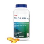 GNC 1000 Mg Omega 3 Fish Oil for Men & Women | 60 Softgels | Omega 3 with 180 mg EPA & 120 mg DHA | Promotes Joint Health | Improves Focus & Memory | Protects Vision | Supports Healthy Cholesterol