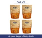 Sri Sri Tattva Food Essentials Combo Organic Jaggery Combo(Organic Jaggery, 500g – 4 Qty)