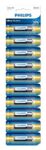 PHILIPS AA Ultra Alkaline 10 Pack (10 nos. Per Strip), Blue,LR6E10TS/97
