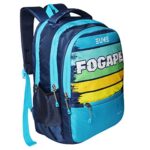 EUME Rylan 31 Ltrs Water Resistance with 3 Compartment Casual and School Bagpack for Boys & Girls (Blue)