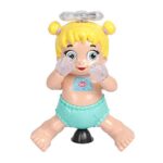 VGRASSP Beautiful Baby Doll with Light and Music – Battery Powered Bump and Go Action Toy Doll for Kids 3 Year Old and Above – Color As Per Stock