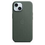 Apple iPhone 15 FineWoven Case with MagSafe – Evergreen 