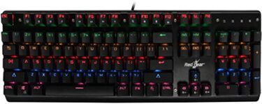 Redgear Invador Mk881 USB Mechanical Gaming Keyboard (Black)