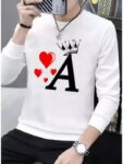 Priya Enterprises Printed Men Round Neck White T-Shirt