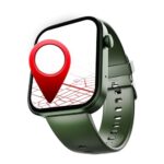 boAt Storm Call 3 w/Turn-by-Turn Navigation, 1.83” HD Display, Bluetooth Calling, Crest+ OS, QR Tray, Watch Face Studio, Coins, Emergency SOS Smart Watch for Men & Women(Olive Green)