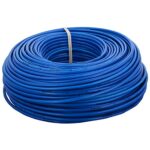 Anchor by Pansonic Advance FR Electric Wire | 6 sq mm PVC Insulated Copper Wire for Home Wiring | 90 Meter Electric Wire Cable for Industrial and Domestic Connections (Blue, 27437BU)