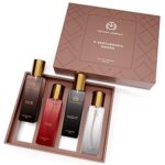 The Man Company Specially Curated Perfume Spray Gift Set For Men – 4X20Ml,A Gentleman’s Moods,Premium Long-Lasting,Luxury Eau De Parfum,Night For Date,Blanc For Office,Fire For Party,Oud For Outing