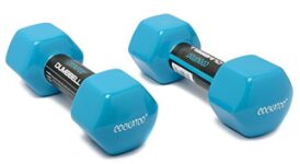 Cockatoo Unisex Metal Integrated PVC VINYL Dumbbell (Pack Of Two) ; PVC Dumbbells (4 Kg Each)