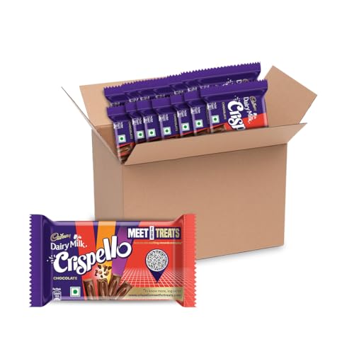 Cadbury Dairy Milk Crispello Chocolate Bar, 35 g – Pack of 15