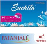 PATANJALI Suchita XL+ Ultra Dry 320 mm Sanitary Pad(Pack of 60)
