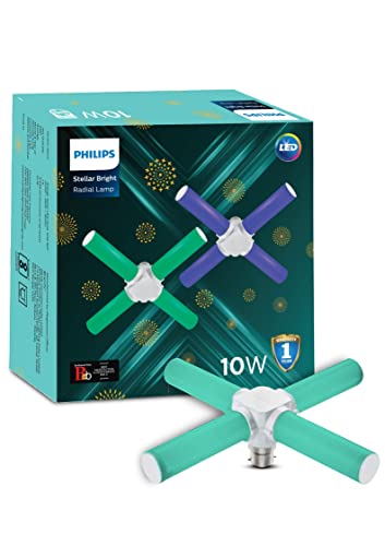 Philips LED Deco Yellow 0.5W Glass candle (Pack of 4)