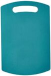 HomeWiz Silicon Cutting/Chopping Board for Vegetable, Fruits, Premium-Grade Silicon, 100% Food Safe, BPA-Free, Dishwasher Safe, Microwave Safe, Anti Bacterial (Teal Green) Rectangle