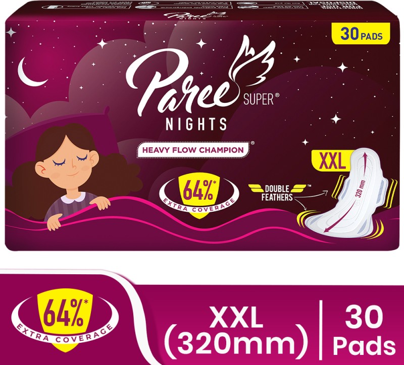 Paree Dry Feel Regular Sanitary Pad(Pack of 40)