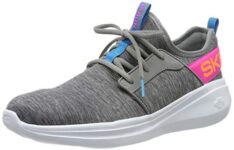 Skechers womens GO RUN FAST – GRAY/MT Running Shoes -3 UK (6 US) (17617)