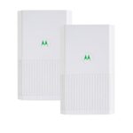 Motorola MH7022 AC2200 Mbps WiFi Up to 6000 sqft. Coverage, Home Mesh Wi-Fi System, Router & Wi-Fi Extender Satellite, Parental Control, MU-MIMO Technology, Pack of 2