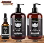 Phillauri Beard Hair Fall & Growth Control Hair Oil | Beard Wash | Beard Conditioner(3 Items in the set)