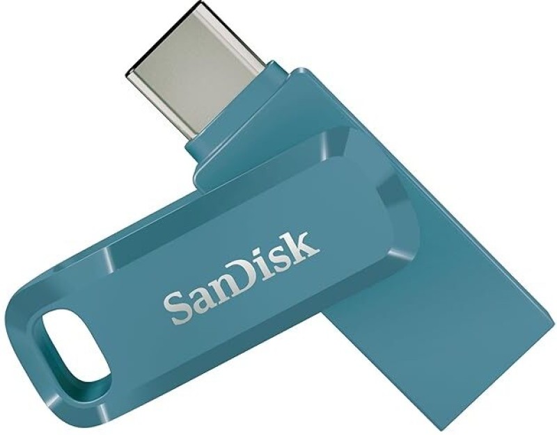 SanDisk SDDDC3-128G-I35NBB / Mobile Dual Drive / 400 Mbs 128 GB OTG Drive(Blue, Type A to Type C)