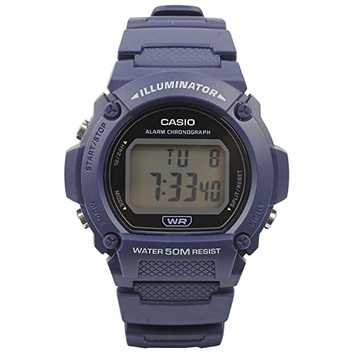 Casio Youth Series Digital Grey Dial Unisex W-219H-2AVDF (I122)